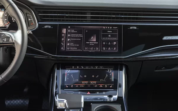 Cars wallpapers Audi Q8 55 TFSI quattro S line (Sakhir Gold Metallic) US-spec - 2025