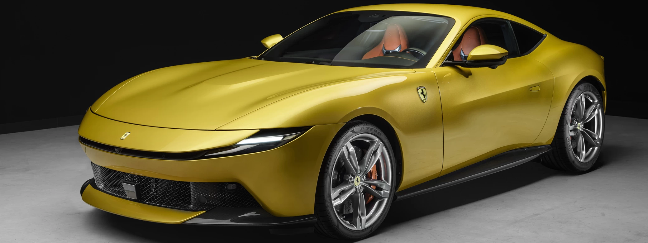 Cars wallpapers Ferrari Amalfi (Giallo Montecarlo) - 2025 - Car wallpapers