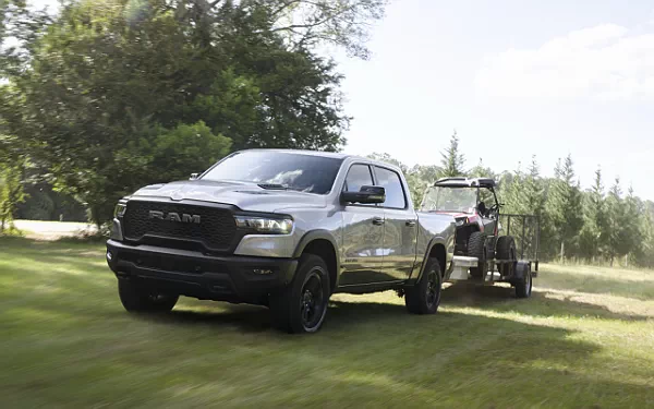 Cars wallpapers Ram 1500 Rebel (Billet Silver Metallic/Diamond Black) - 2024
