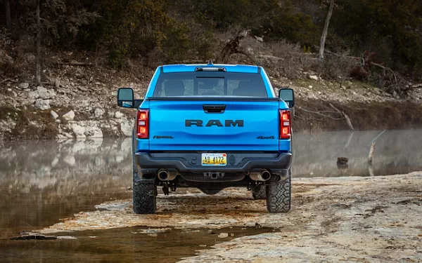 Cars wallpapers Ram 1500 Rebel (Hydro Blue/Diamond Black) - 2024