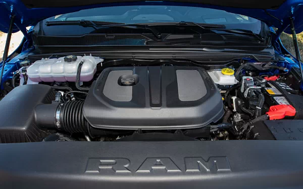 Cars wallpapers Ram 1500 Rebel (Hydro Blue/Diamond Black) - 2024