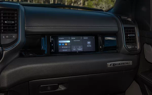 Cars wallpapers Ram 1500 Rebel (Hydro Blue/Diamond Black) - 2024